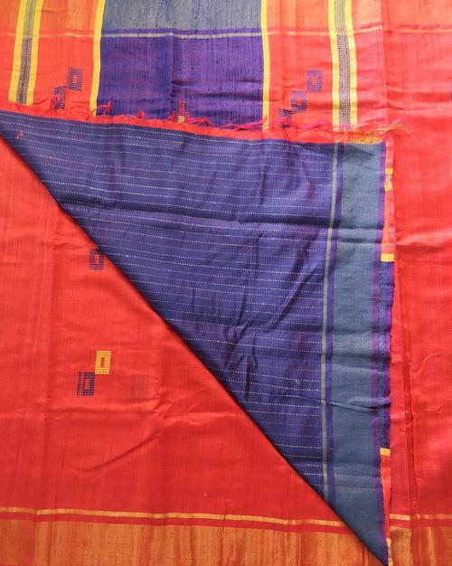 Suraj ki Lalima Tussar Silk Saree