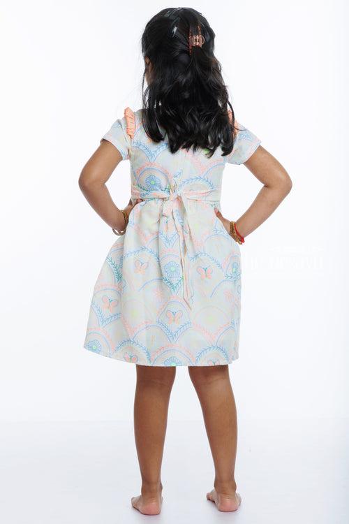 Charming Cotton Frock for Young Girls - Perfect for Festivities and Daily Wear