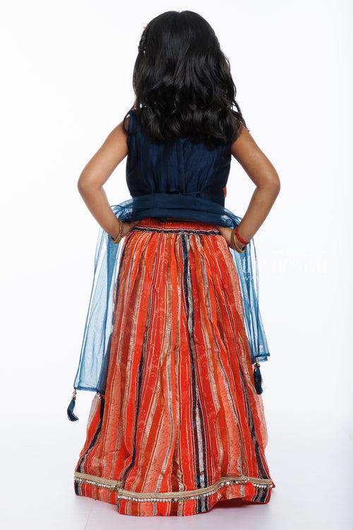 Exquisite Handcrafted Silk Ghagra Choli for Girls - A Festive Wardrobe Essential!
