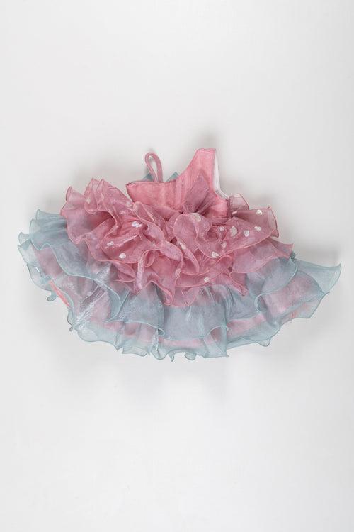 Heartfelt Whispers Tulle Party Frock: Where Whimsy Meets Grace