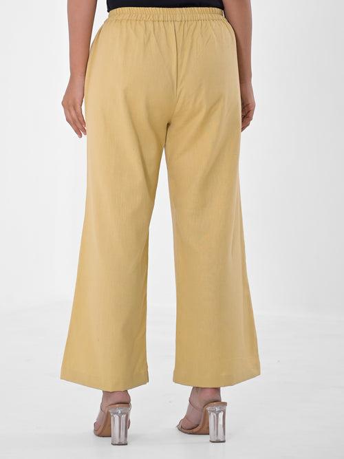 Beige Palazzo pant