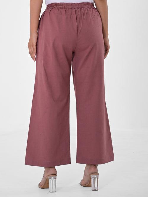 Rose Taupe Palazzo pant