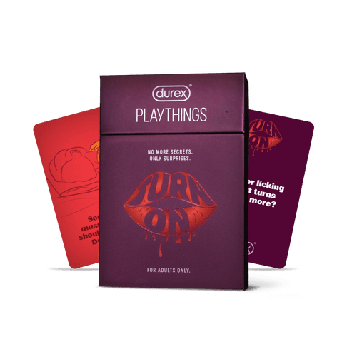 Durex Playthings Turn On Card Game for Couples