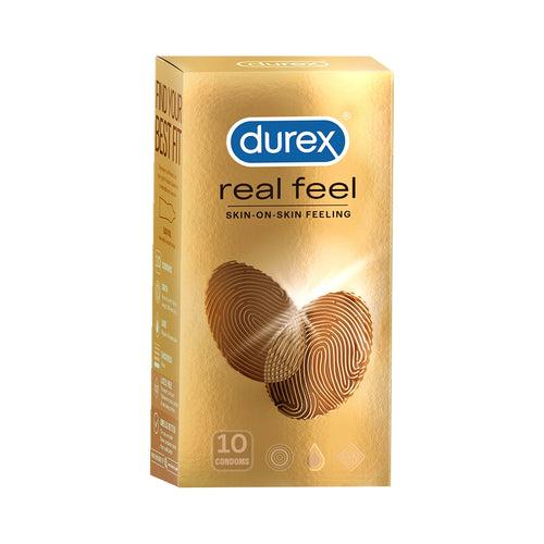 Durex Real Feel - 50 Condoms, 10s(Pack of 5)