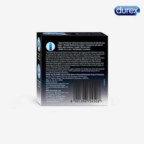 Durex Extra Time - 3 Condoms