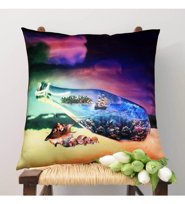 Lushomes cushion covers 16 inch x 16 inch, cusion covers for sofa 16" 16 Printed Beach Cushion Coverboho cushion covers (16 x 16 inches, Single pc)