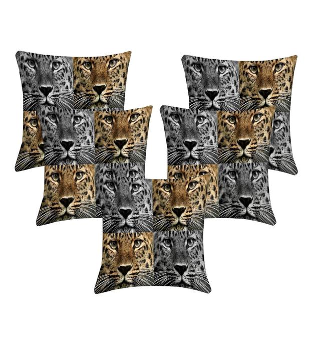 Lushomes cushion covers 16 inch x 16 inch, cusion covers for sofa 16" 16  AbstractPrinted Cushion Cover boho cushion covers (16 x 16 inches, Single pc)