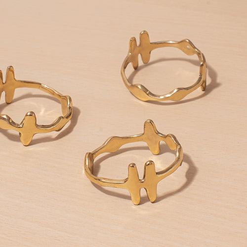 Set of 6 Teja Napkin Rings