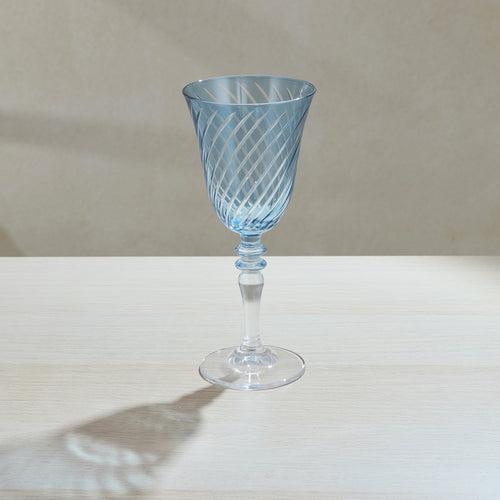 Set of 6 Palermo Wine Glass - Blue