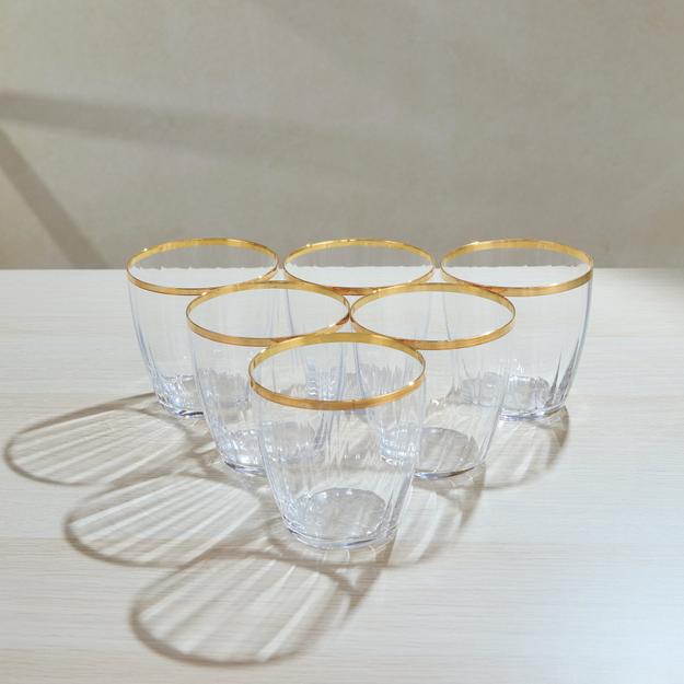 Set of 6 Soho Tumbler - Clear