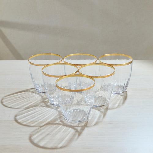 Set of 6 Soho Tumbler - Clear