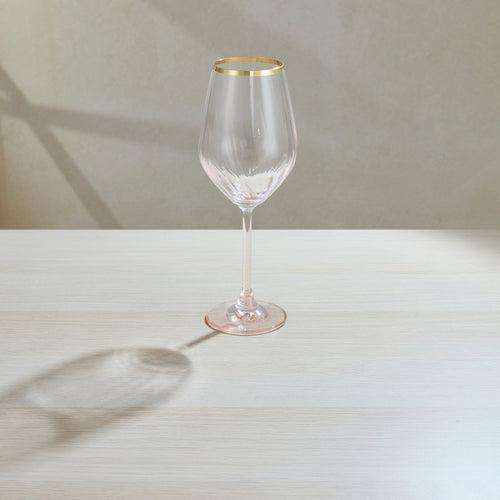 Set of 6 Soho Wine Glass - Salmon