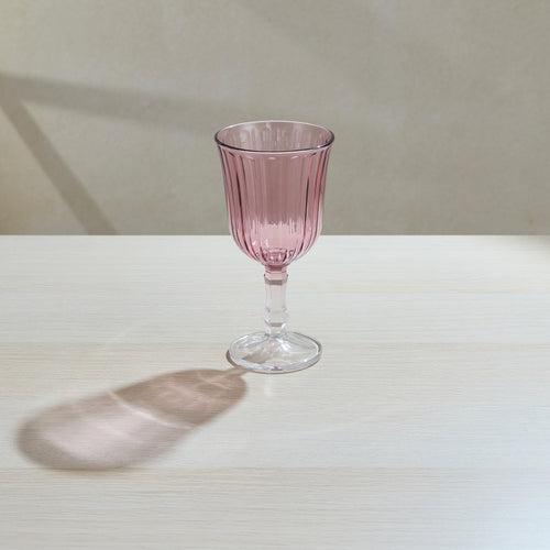 Set of 6 Splendid Wine Glass - Pink