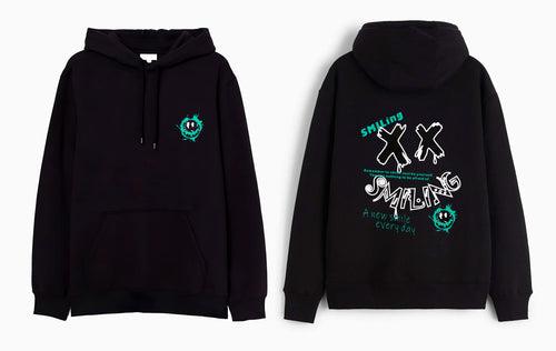 A NEW SMILE EVERYDAY- Hooded Sweatshirt