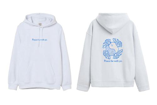 PEACE BE WITH YO. - Hooded Sweatshirt