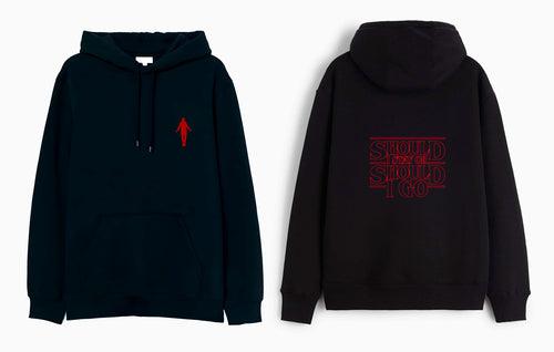 SHOULD I STAY - Hooded Sweatshirt