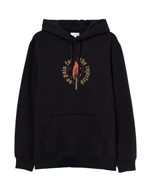 No pain for rejected-Hooded Sweatshirt