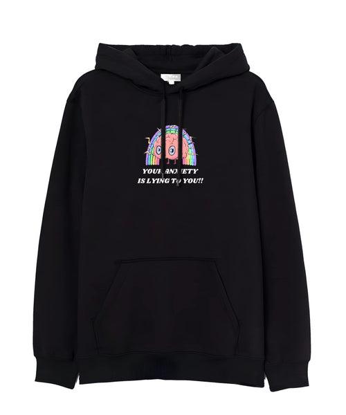 anxiety-Hooded Sweatshirt