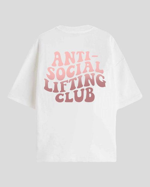 Anti social lifting club - Oversized T-shirt