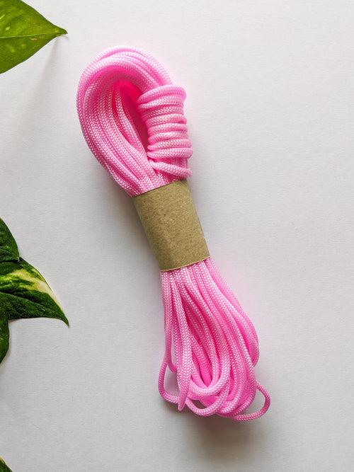 Baby Pink - 4mm Nylon Knot Macrame Thread