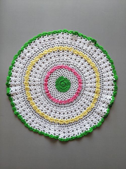 Multicolour - Doily (14" inches)