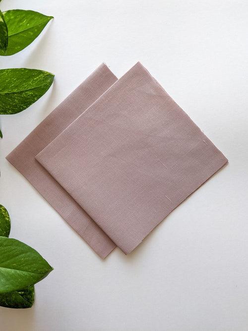 Opera Mauve - Poplin Cotton Fabrics (Pack of 2)