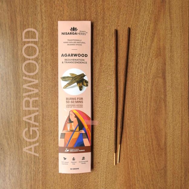 Agarwood Incense Sticks - Natural Agarwood incense sticks for relaxation, calmness, and enhanced spirituality