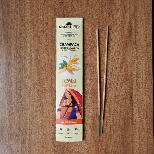 Champaca Incense Sticks - Natural Champaca incense sticks for mood & energy enhancement