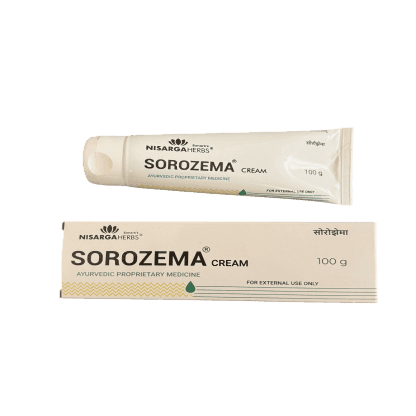 Sorozema Cream - An Ayurvedic cream for managing Psoriasis flare-ups