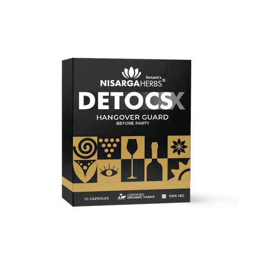 Detocs - Ayurvedic Supplement for Relieving Hangovers and Protecting the Liver