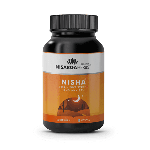 Nisha - Ayurvedic capsules to improve sleep and promote a calm mind