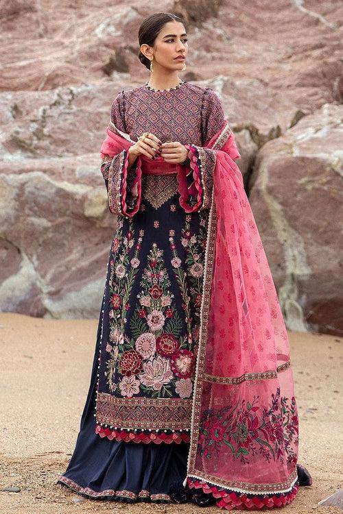 Mohsin Naveed Ranjha Festive Lawn 24/Jal Pari/Navy Blue