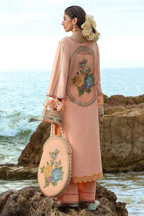 Mohsin Naveed Ranjha Festive Lawn 24/Rani/Peach Pink