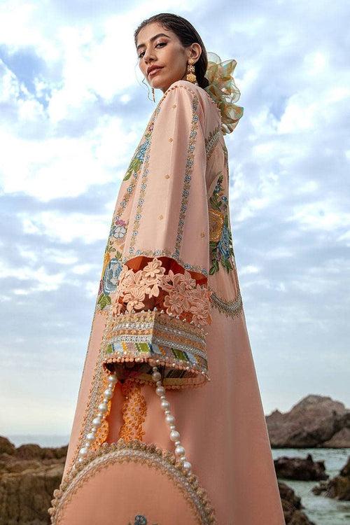 Mohsin Naveed Ranjha Festive Lawn 24/Rani/Peach Pink