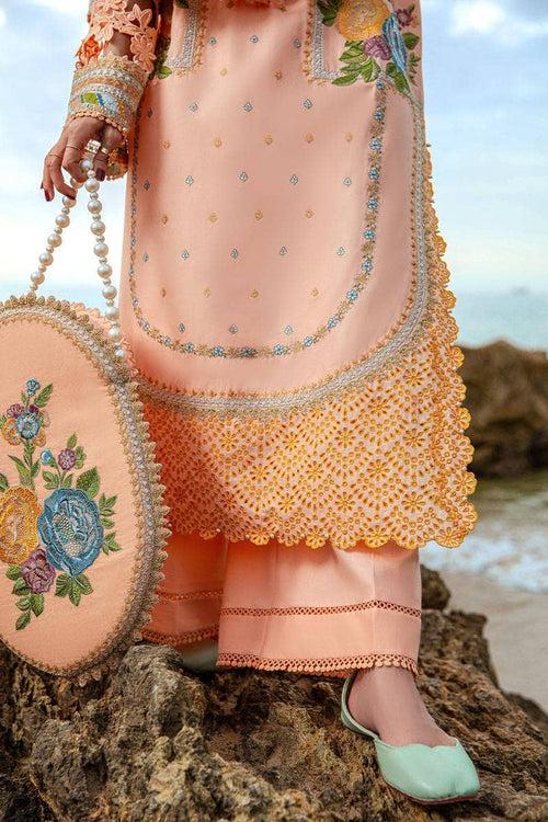 Mohsin Naveed Ranjha Festive Lawn 24/Rani/Peach Pink