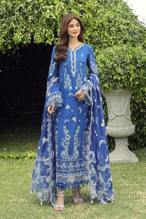 Restocked/Qalamkar Luxury Eid Collection 24/PS-08 FARHEEN