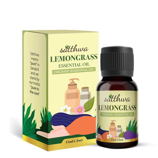 Organic Lemongrass Essential Oil