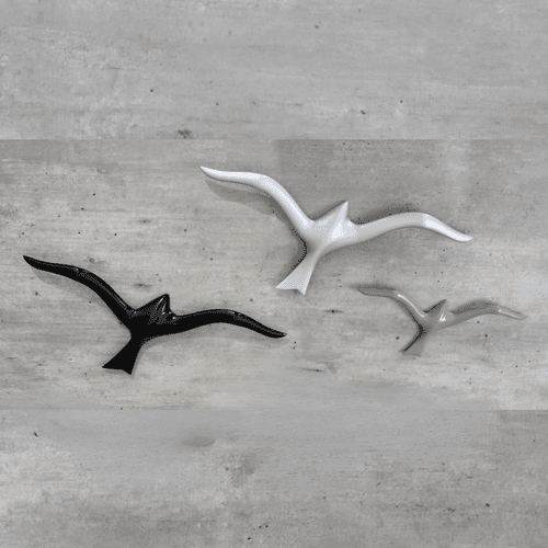 Soaring Bird - Wall Décor (Set of 3)