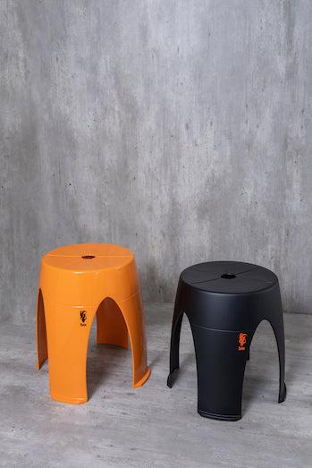 Nebula Aluminium Round Stool