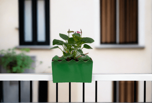 Basil Railing Plant Pot Holder for Balcony (One piece)