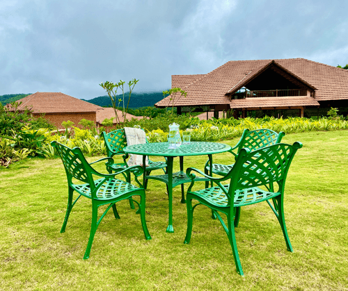 Orion Outdoor Set of 1Table with 4Chairs