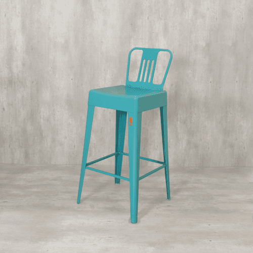 Nebula Bar Stool with Backrest