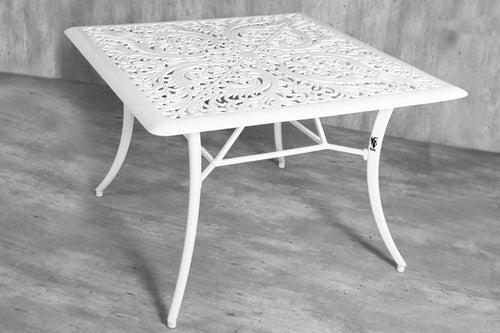 Vega Floral  Aluminium Outdoor Square Table