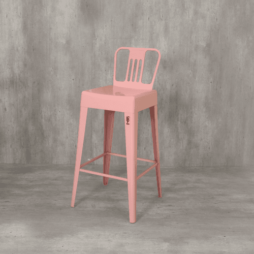 Nebula Bar Stool with Backrest