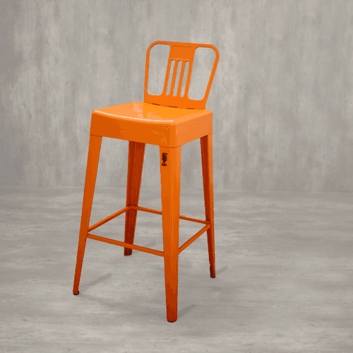 Nebula Bar Stool with Backrest