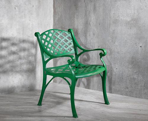 Orion Single Aluminium Outdoor Chair - Sturdy and Comfortable