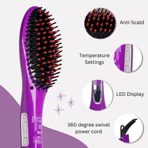 iGRiD straightener brush - IG-1099