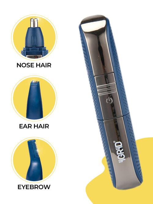 iGRiD 3 in 1 Nose, Ear, Eyebrow Trimmer