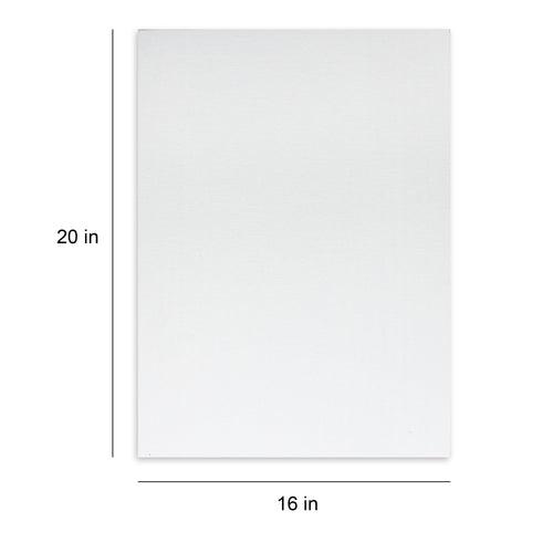 Canvas Panel 3Mm Mdf Board 16 X 20Inch 1Pc (Pack of 3)