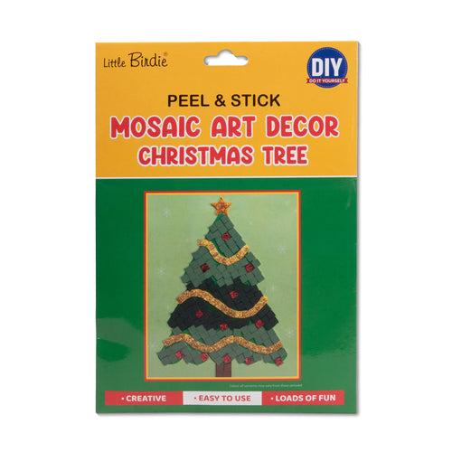 Christmas DIY Peel And Stick Mosaic Art Decor Kit - Christmas Tree, 1 Box